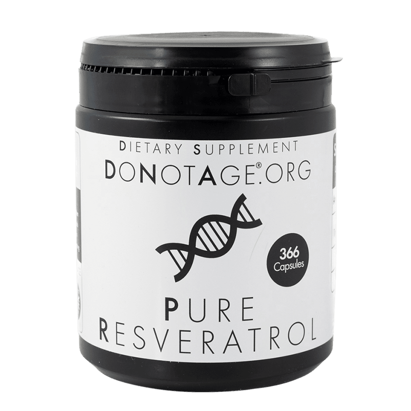 Pure Resveratrol 366 Kapseln mit je 500mg