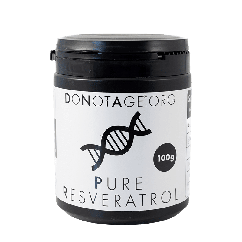 Resveratrol 100g Pulver in hochwertiger, reiner Form zur Unterstützung der Herzgesundheit und Zellschutz.