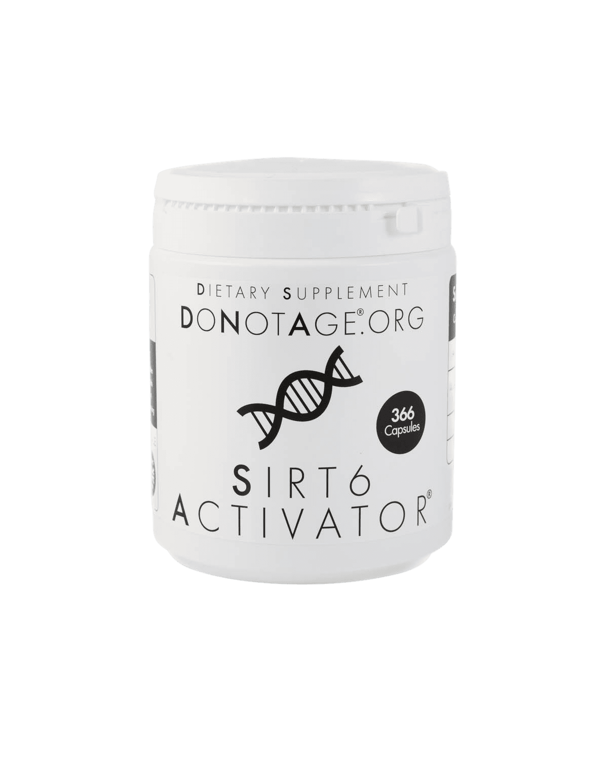 Packung SIRT6Activator mit 60 Kapseln für Anti-Aging und Gesundheit